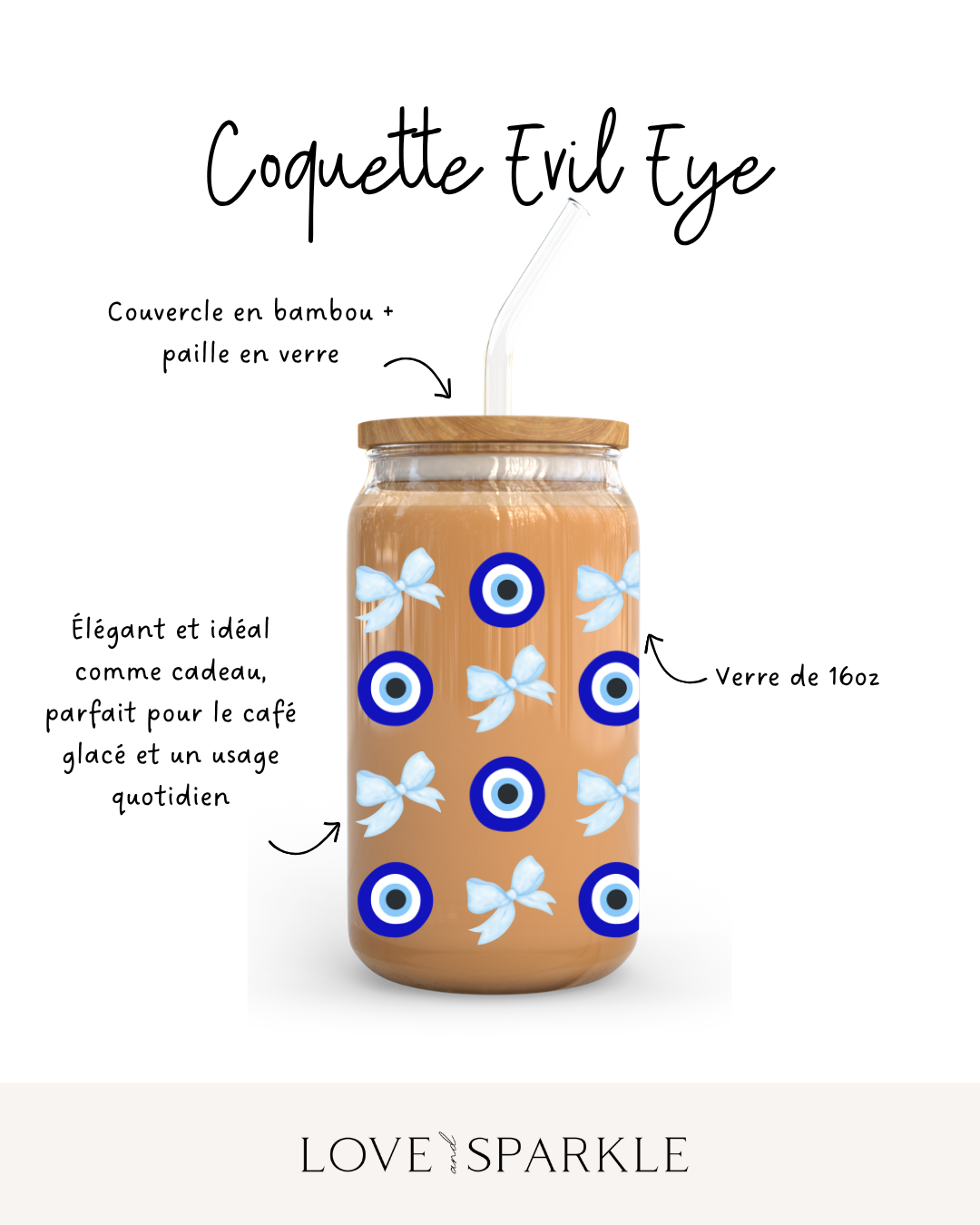 Coquette Evil Eye Cup