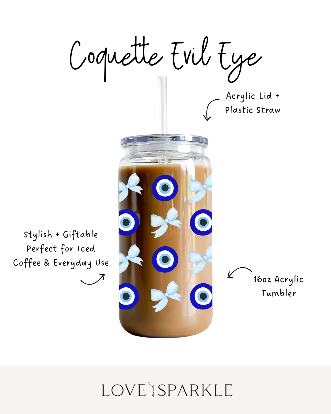 Coquette Evil Eye Cup