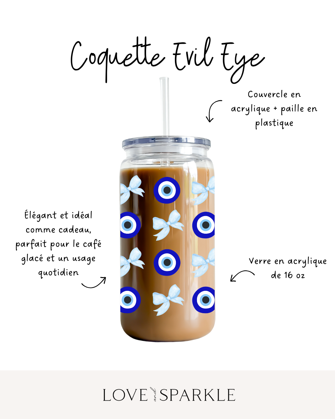 Coquette Evil Eye Cup