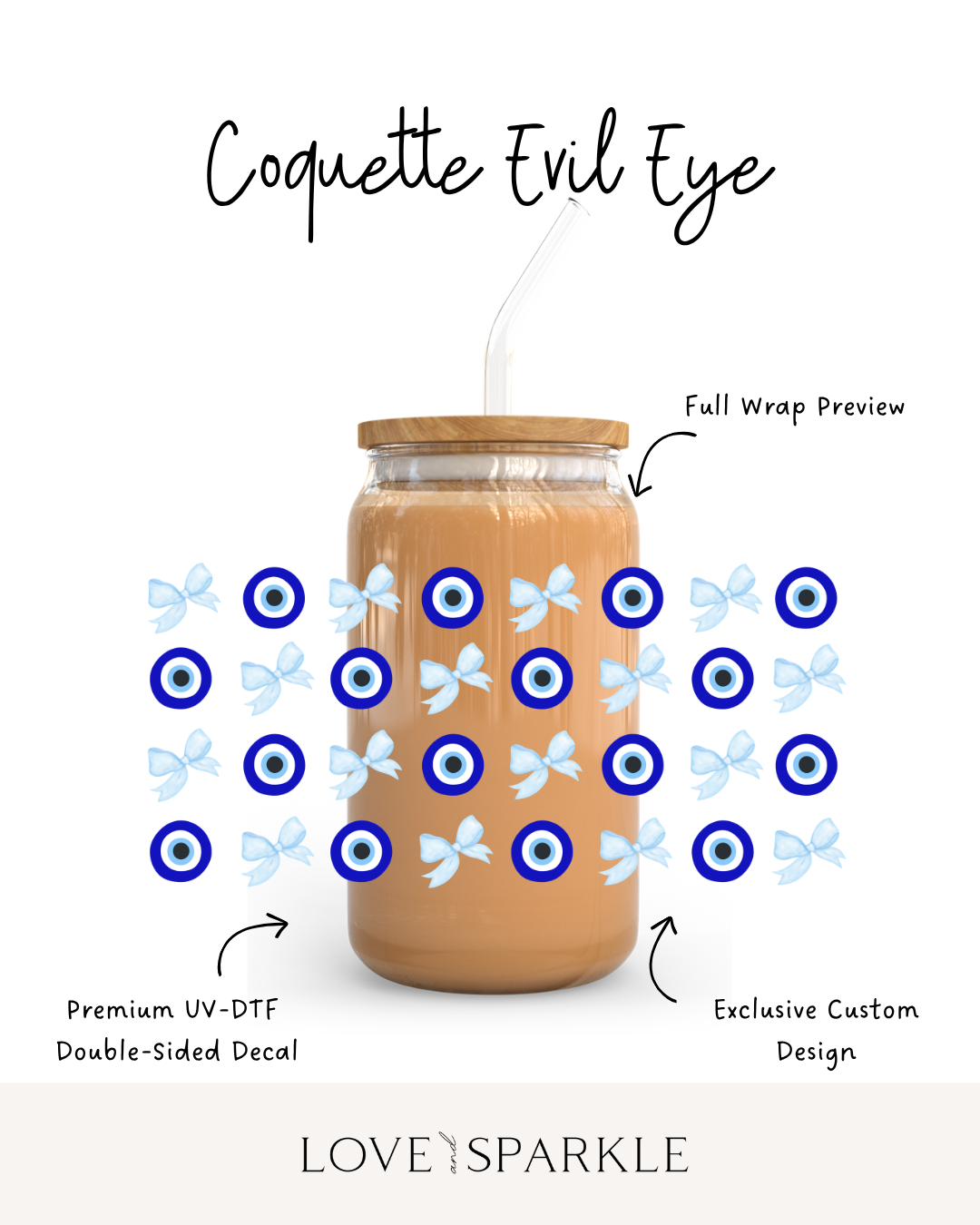 Coquette Evil Eye Cup