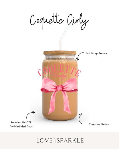 Coquette Girly Cup