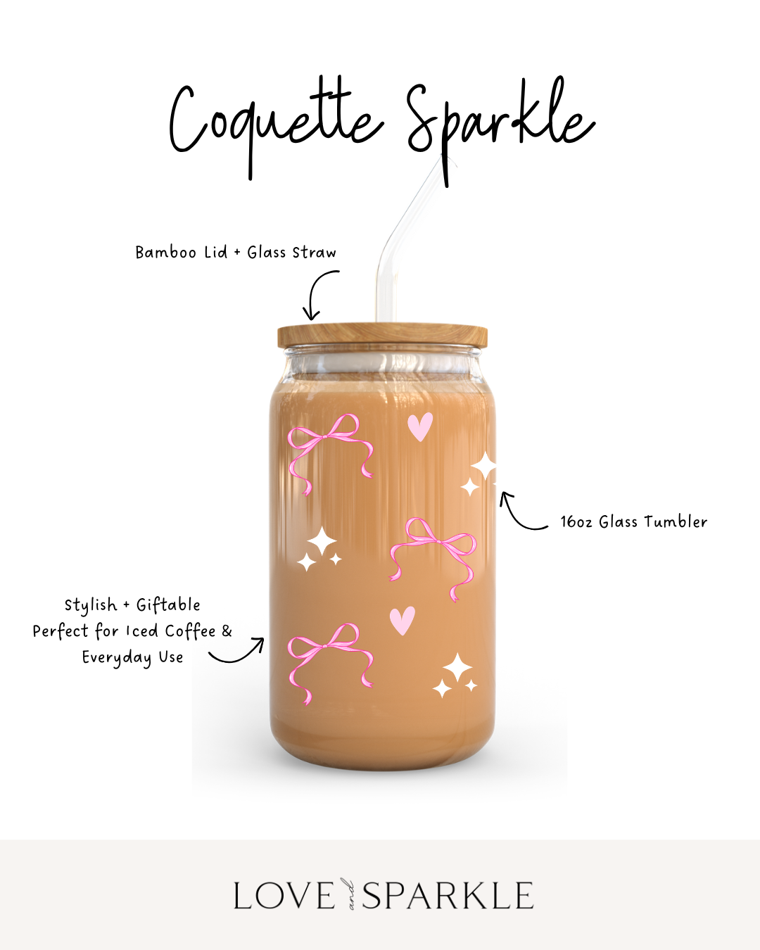 Coquette Sparkle Cup
