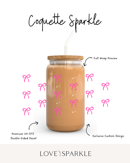 Coquette Sparkle Cup