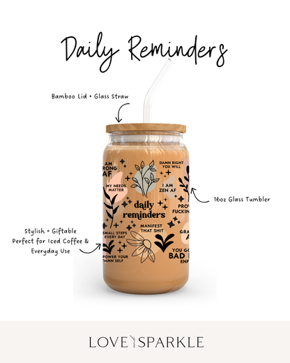 Daily Reminders Cup