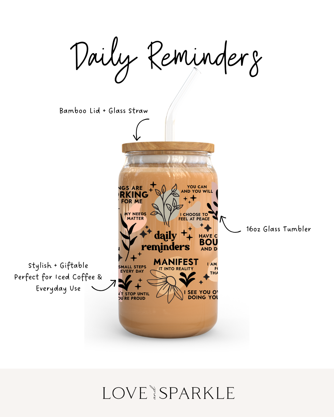 Daily Reminders Cup
