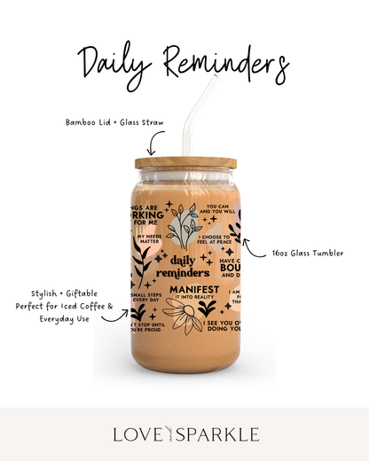 Daily Reminders Cup