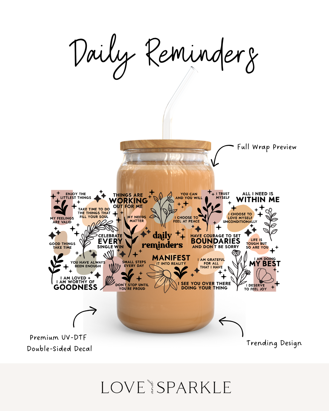 Daily Reminders Cup