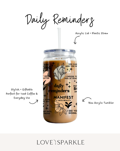 Daily Reminders Cup