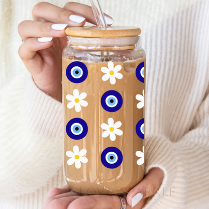 Daisy Evil Eye Cup
