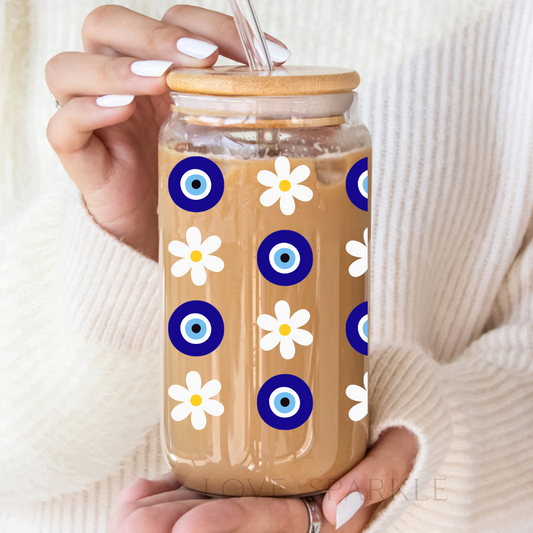 Daisy Evil Eye Cup