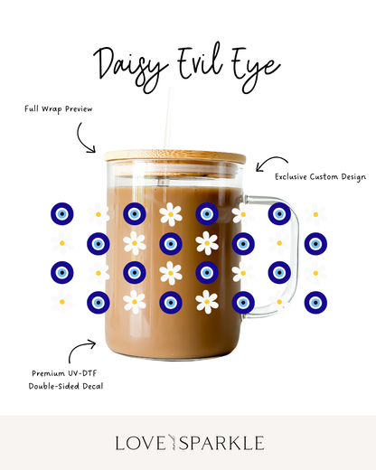 Daisy Evil Eye Cup
