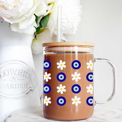 Daisy Evil Eye Cup