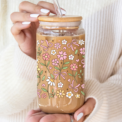 Doodle Flowers Cup