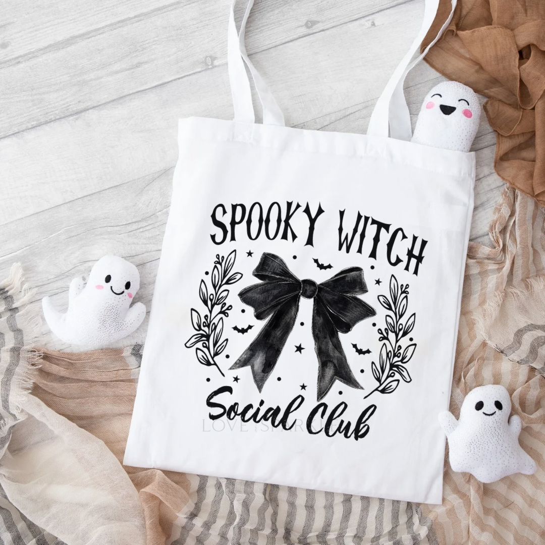 Spooky Witch Tote