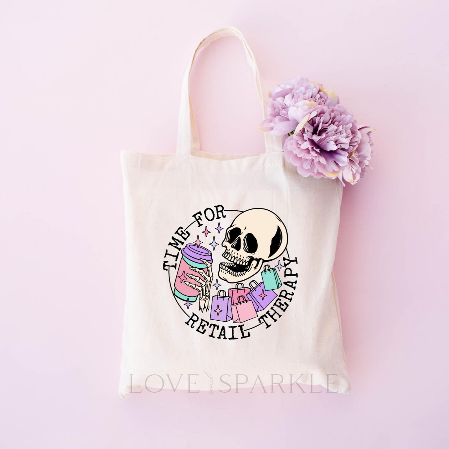 Time for Retail Therapy Tote Bag