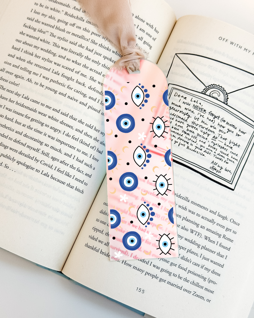 Evil Eye Bookmark