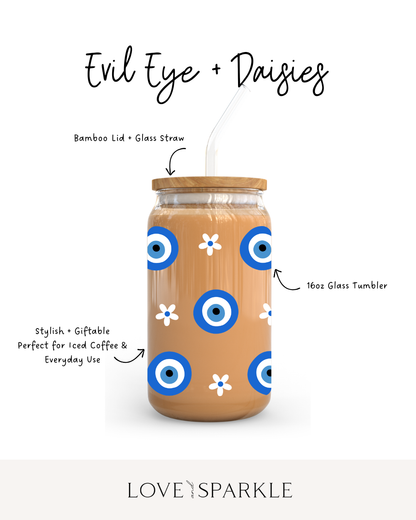 Evil Eye + Daisies Cup