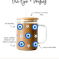 Evil Eye + Daisies Cup