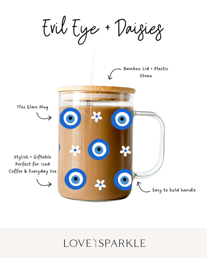 Evil Eye + Daisies Cup