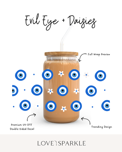 Evil Eye + Daisies Cup