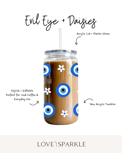 Evil Eye + Daisies Cup