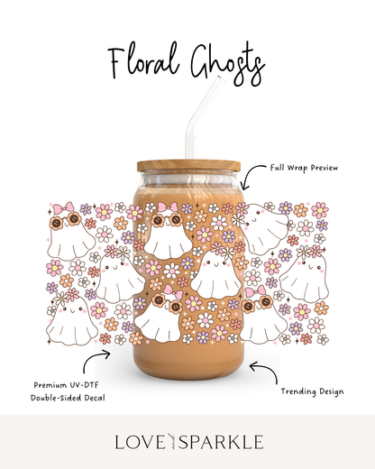 Floral Ghosts Cup