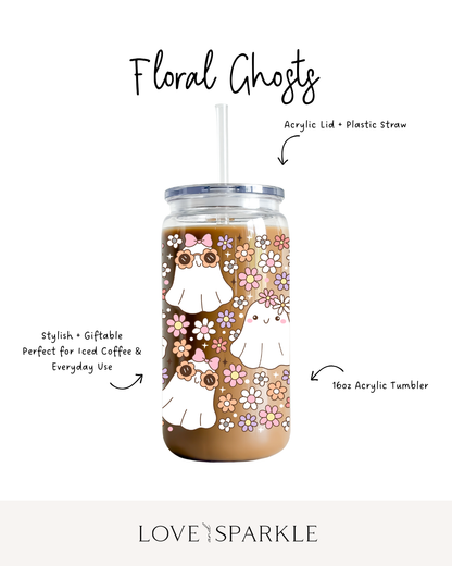Floral Ghosts Cup