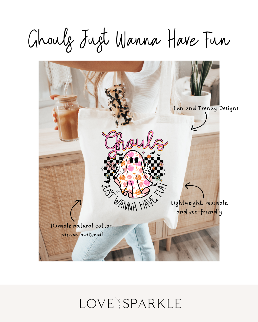 Ghouls Just Wanna Have Fun Tote Bag