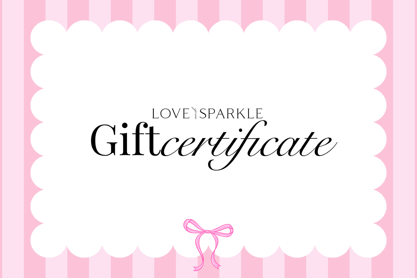 Love & Sparkle Gift Card