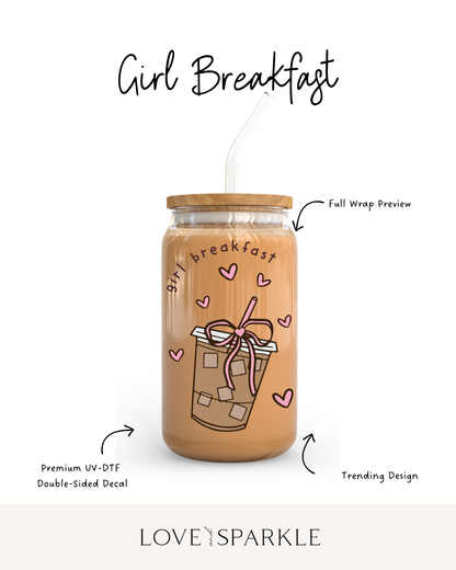 Girl Breakfast Cup
