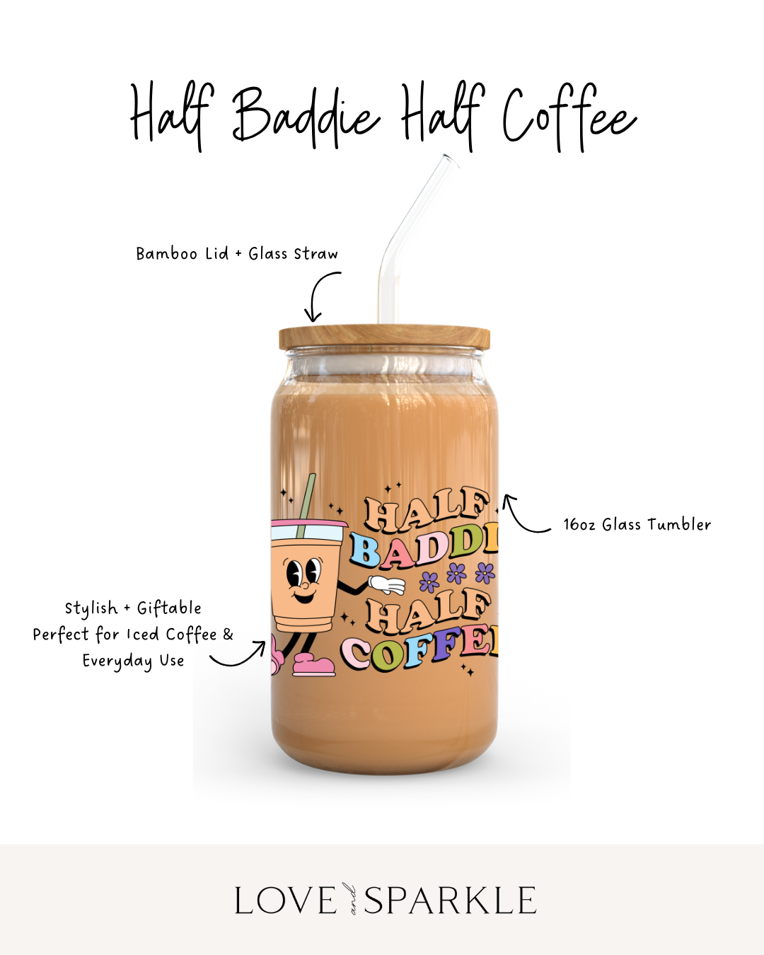 Half Baddie Half Coffee Cup