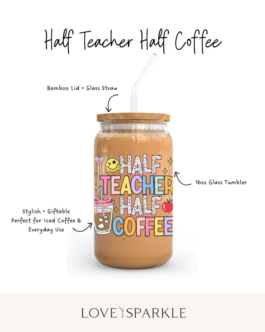 Half Teacher Half Coffee Cup