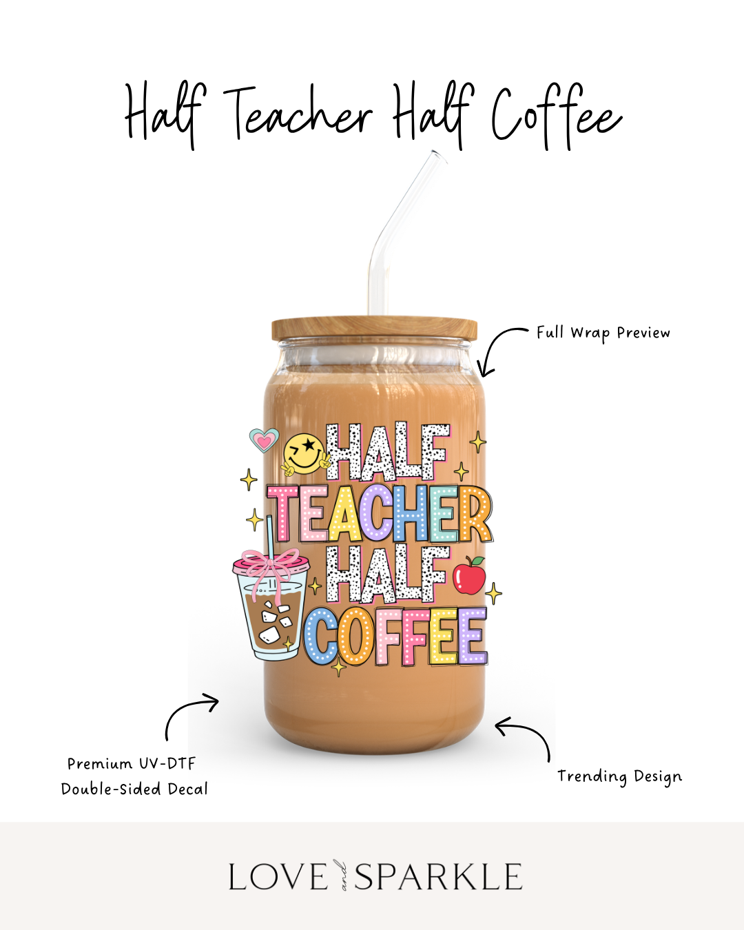 Half Teacher Half Coffee Cup