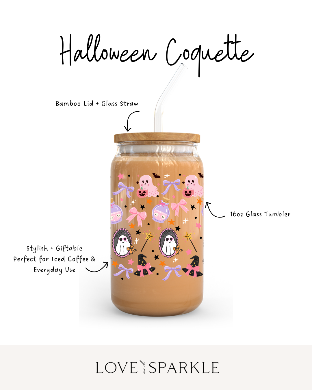 Halloween Coquette Cup