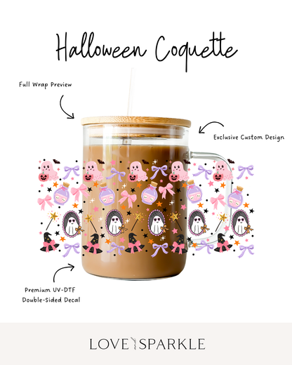 Halloween Coquette Cup