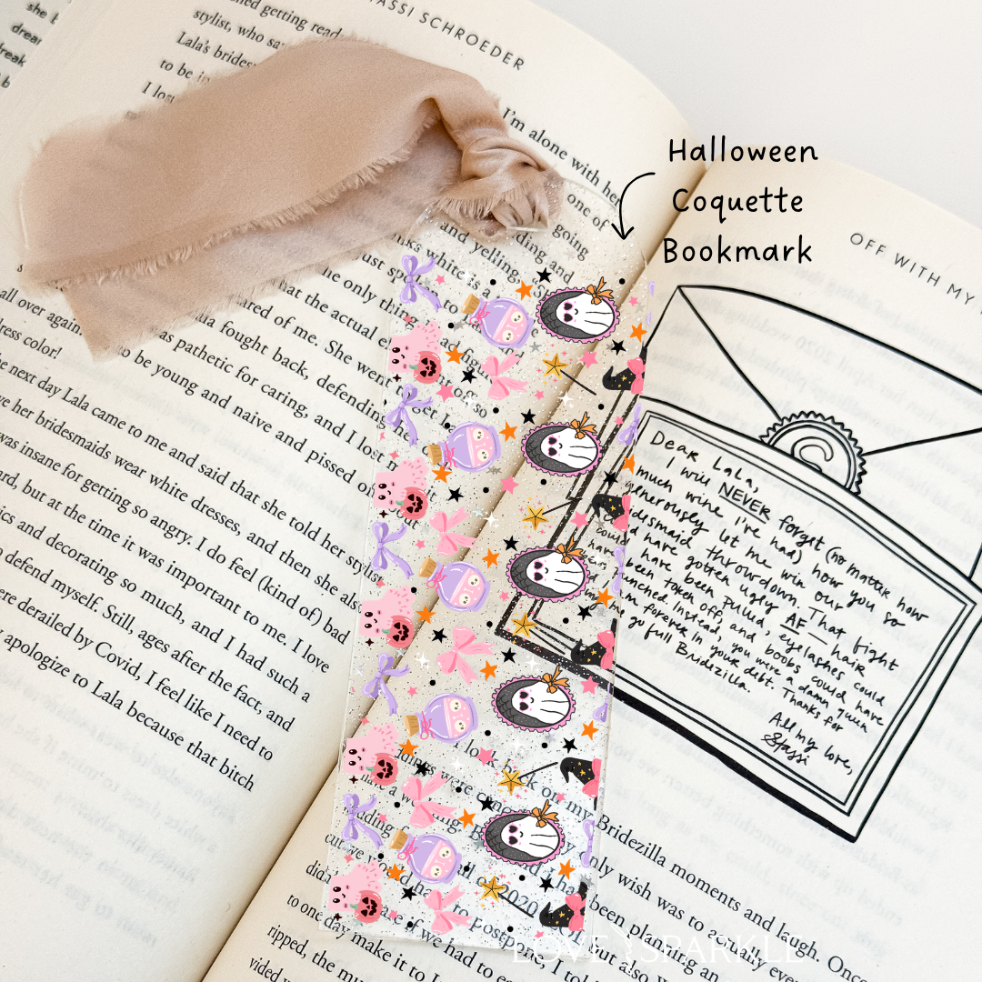 Halloween Coquette  Bookmark
