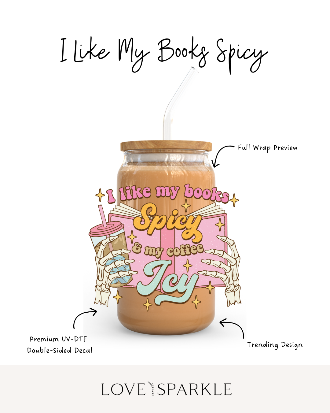 I Like My Books Spicy Cup