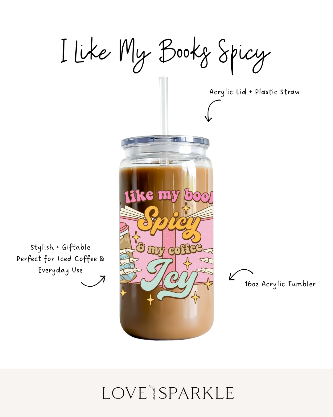 I Like My Books Spicy Cup