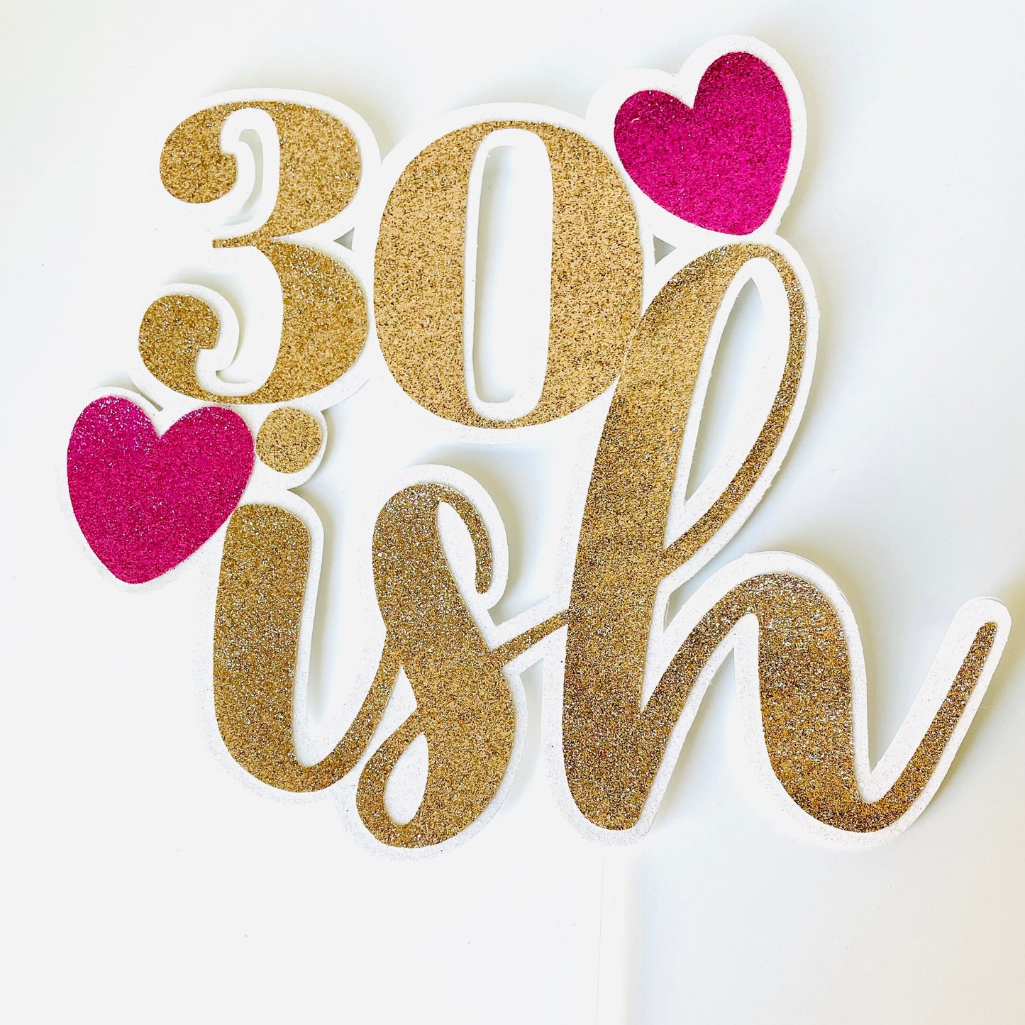 Almost 40 Cake Topper