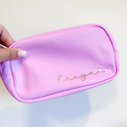 Personalized Makeup Bag