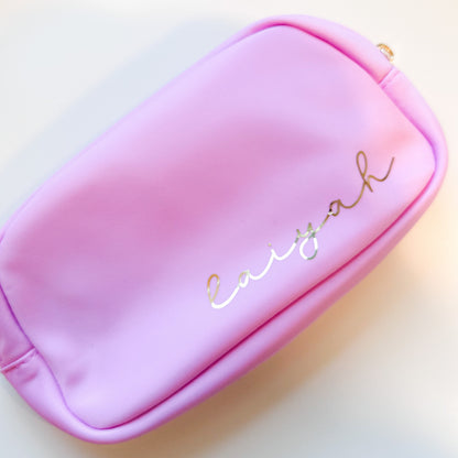 Personalized Makeup Bag