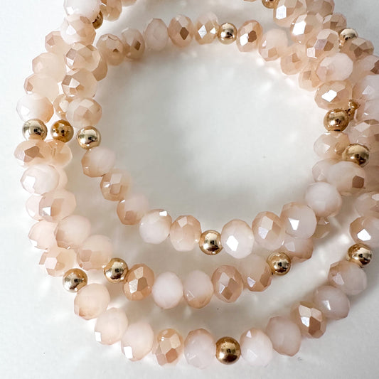 Neutral Beaded Stack