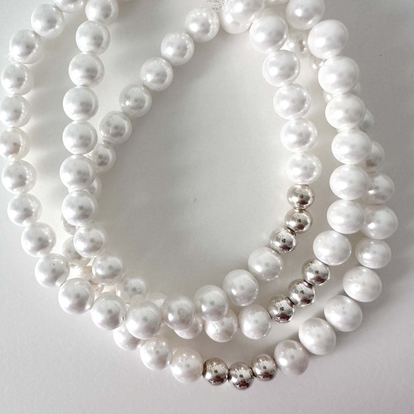 Pearl Beaded Stack