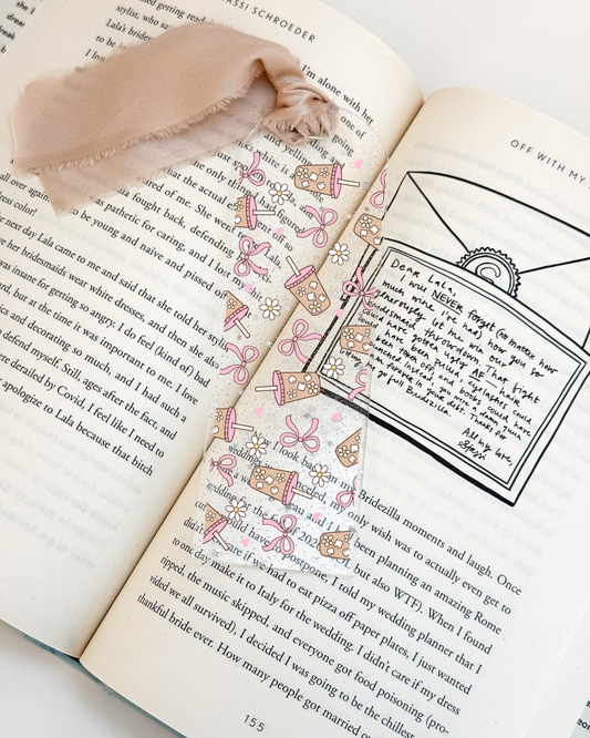 Iced Coffee Girlie Bookmark