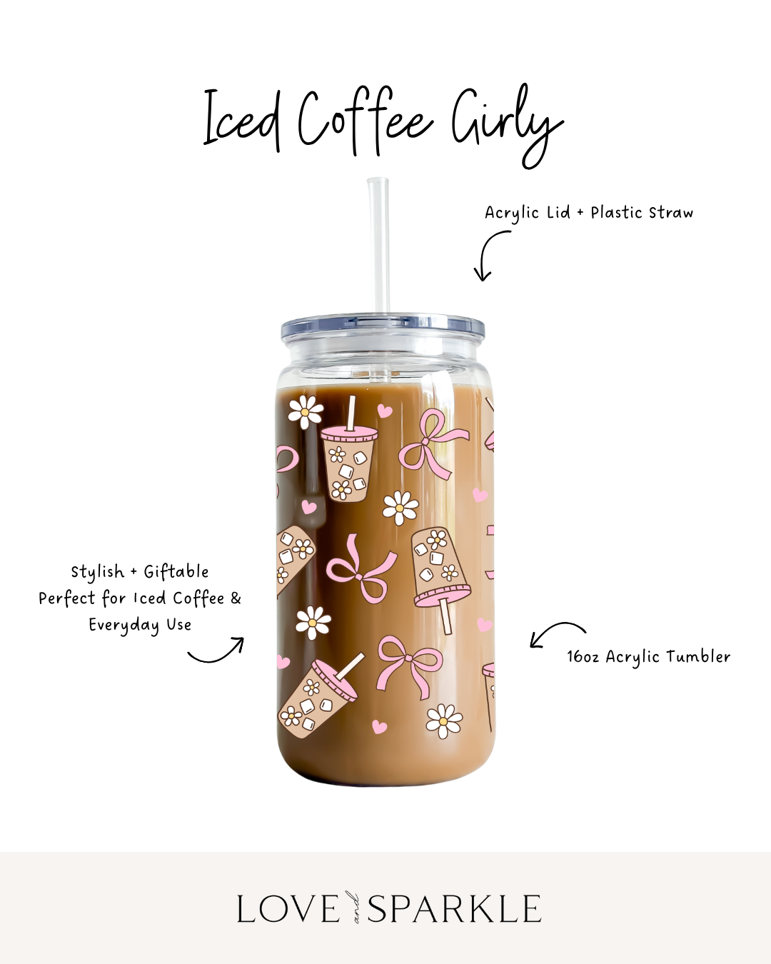 Iced Coffee Girly Cup