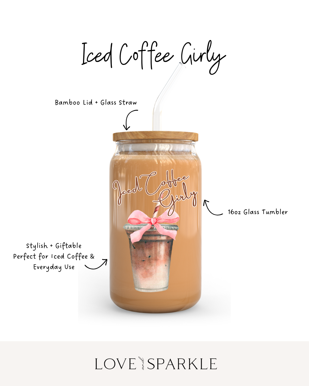 Iced Coffee Girly Cup