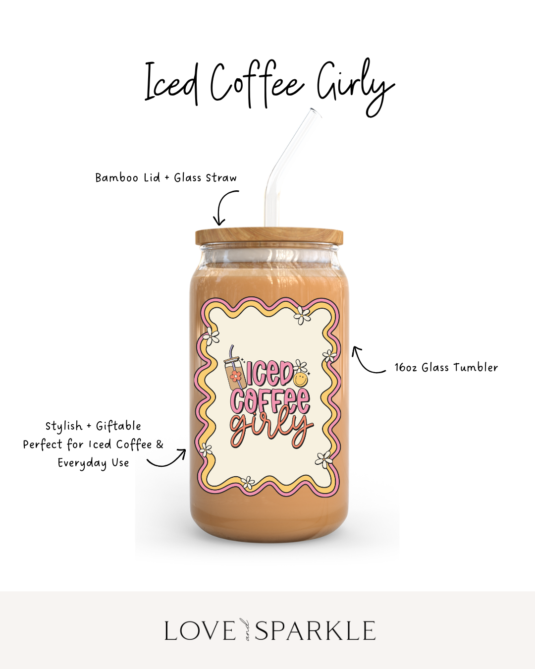 Iced Coffee Girly Cup