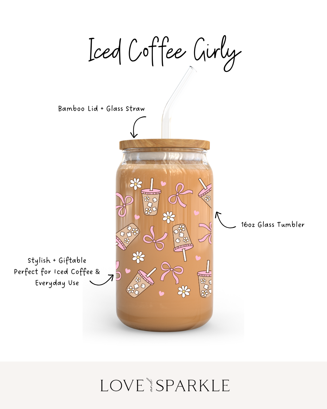 Iced Coffee Girly Cup