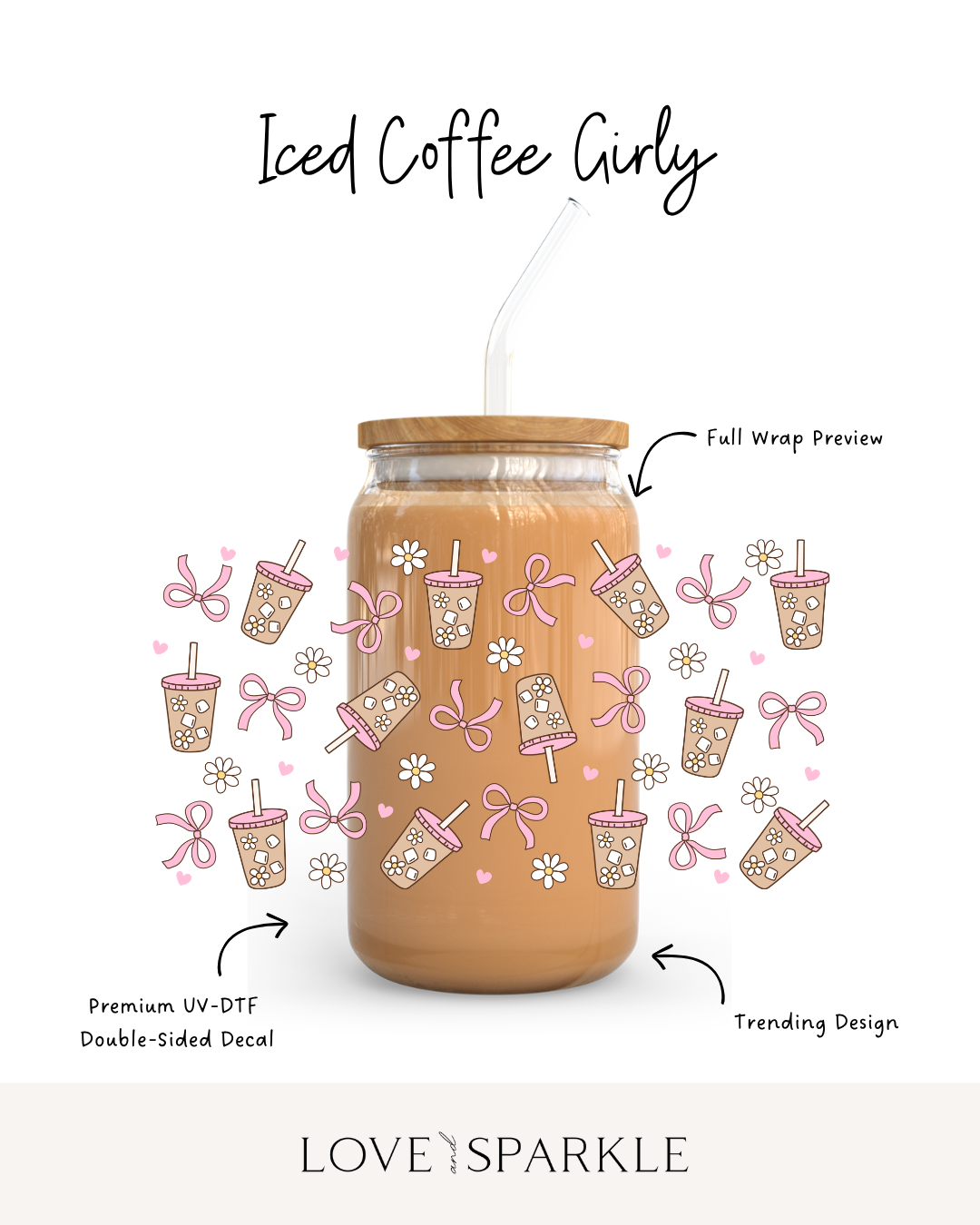 Iced Coffee Girly Cup