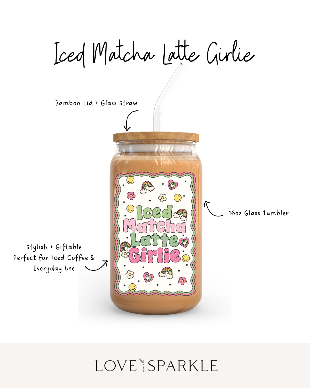 Iced Matcha Girlie Cup